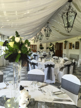 Load image into Gallery viewer, Black Classic Organza Sashes