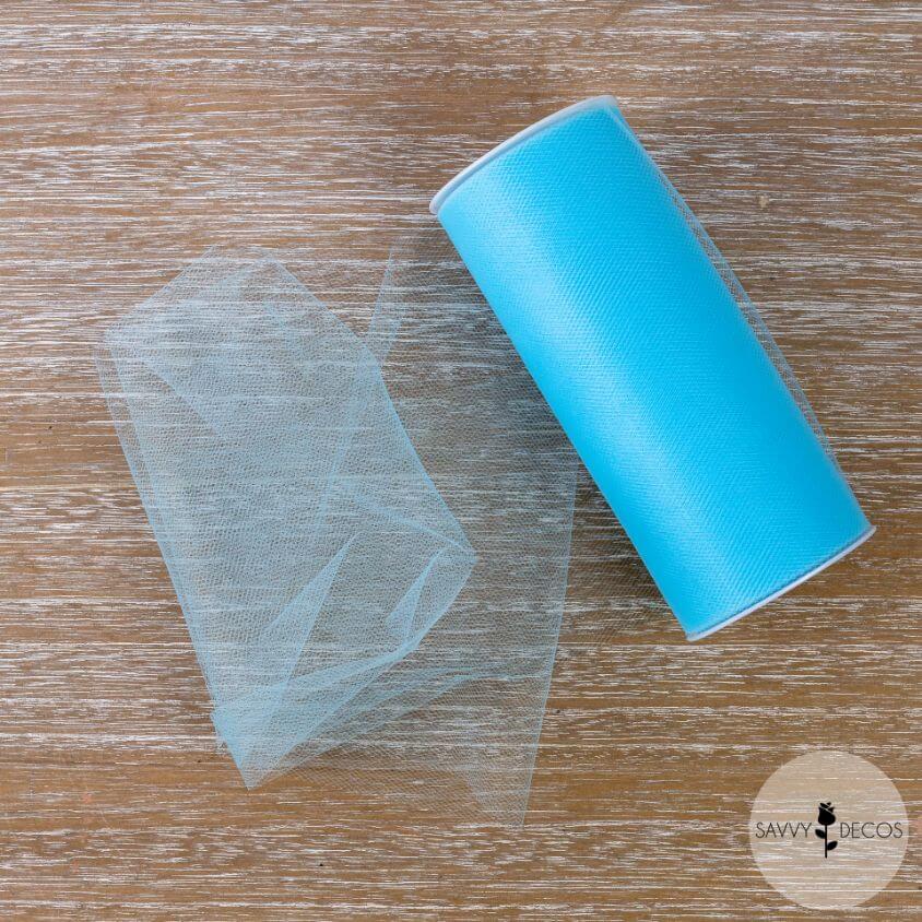 Light Blue Tulle Spools