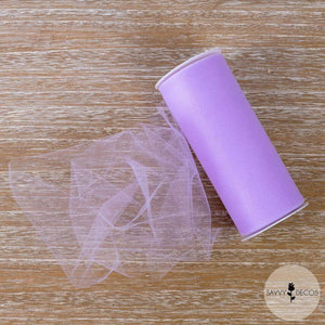 Lilac Tulle Spools