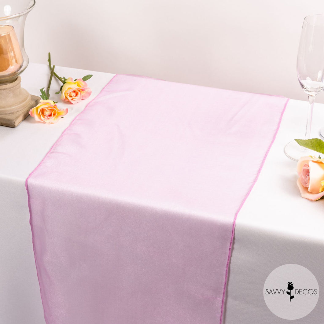 Violet Classic Organza Table Runners