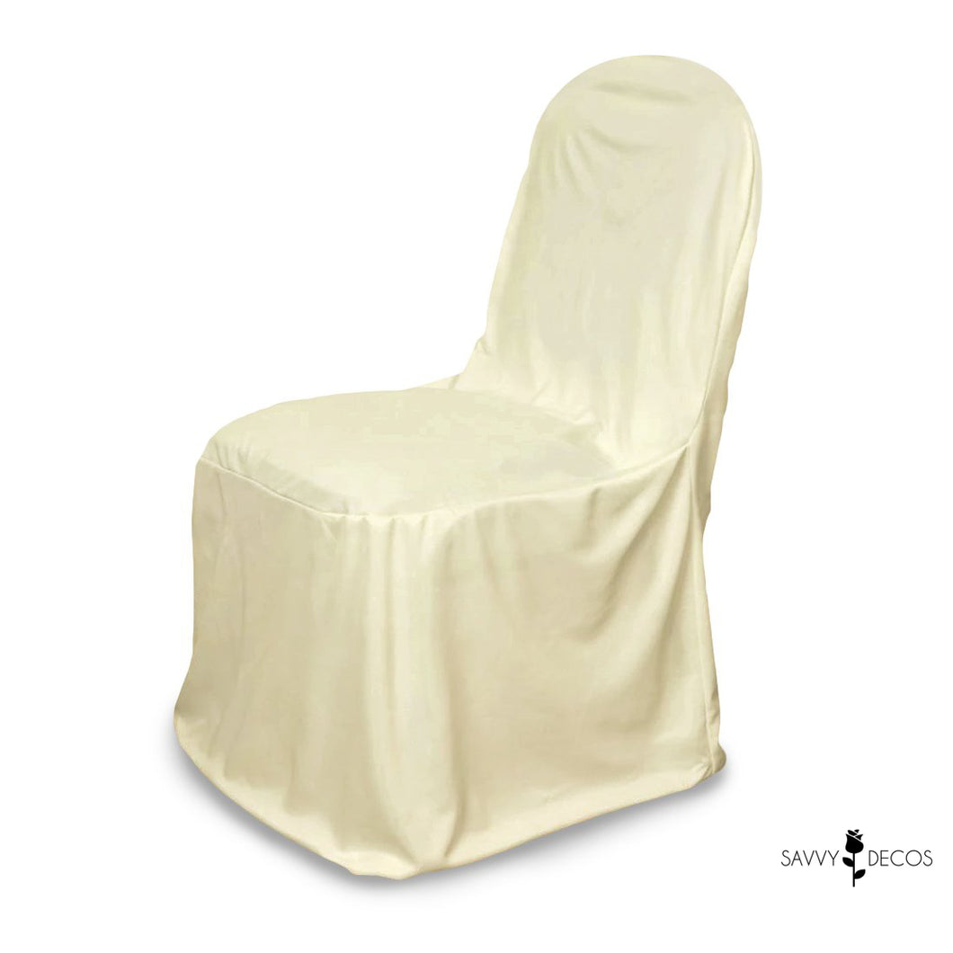 Rustic-Cream Scuba Chair Covers